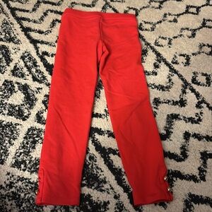 Janie and Jack button cuff ponte pant